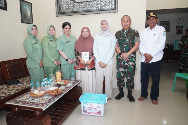 Dandim 0812/Lamongan Gelar Anjangsana, Sambangi Purnawirawan dan Warakawuri