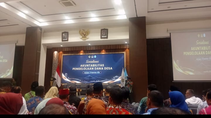 Sosialisasi BPK RI di Lamongan, Pengelolaan Dana Desa Diminta Makin Transparan