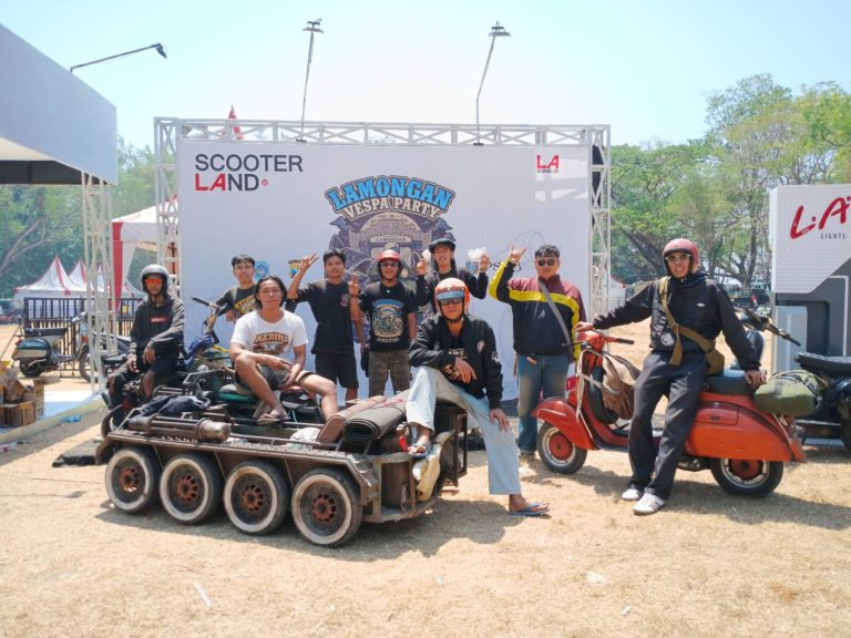 Kolaborasi Gila Vespa Lamongan & PUALAM: Bakar Waduk Gondang!