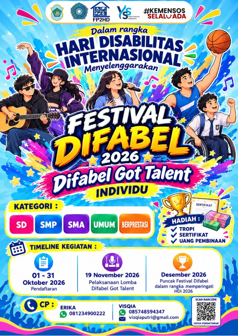 Semarak Hari Disabilitas Internasional, Dinsos Lamongan Hadirkan Festival Difabel 2026