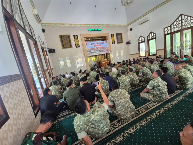HUT ke-81 TNI, Kodim 0812/Lamongan Gelar Doa dan Dzikir Bersama