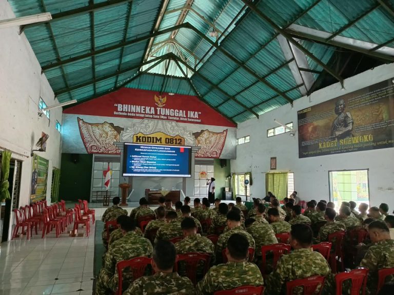 Zero Tolerance Narkoba, Kodim 0812/Lamongan Perketat Pencegahan Lewat P4GN